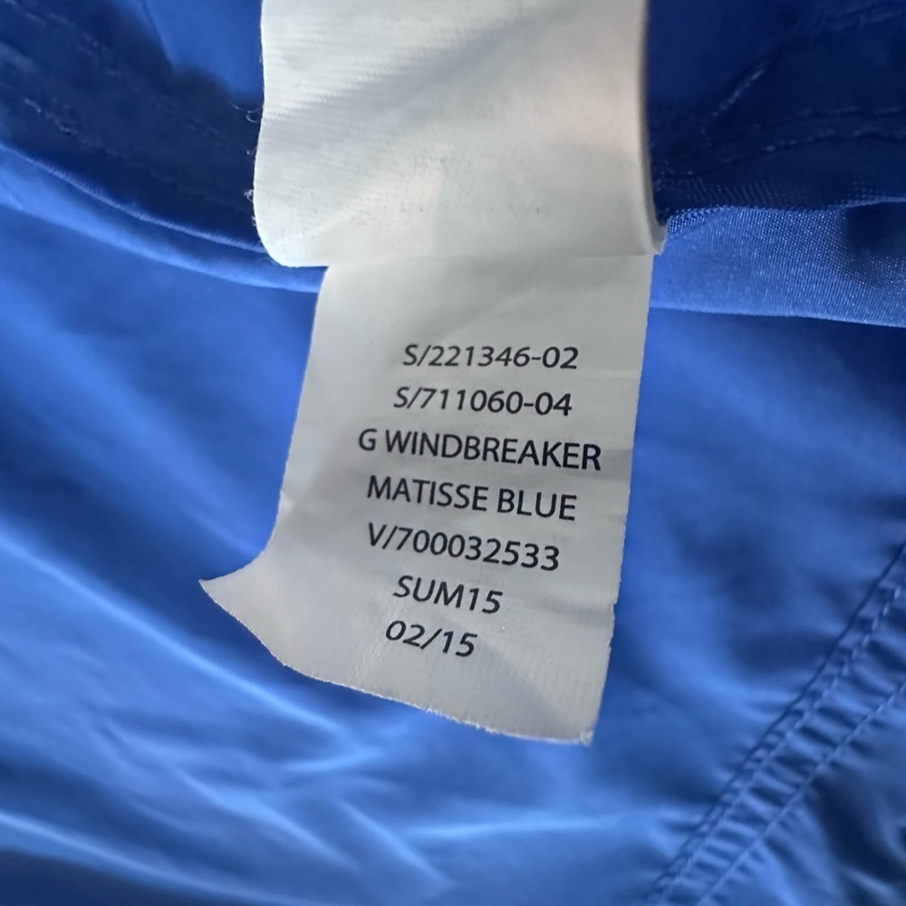 GapFit Royal Blue Women’s Windbreaker Jacket - Picture 7 of 8